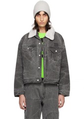 Acne Studios Gray Padded Jacket