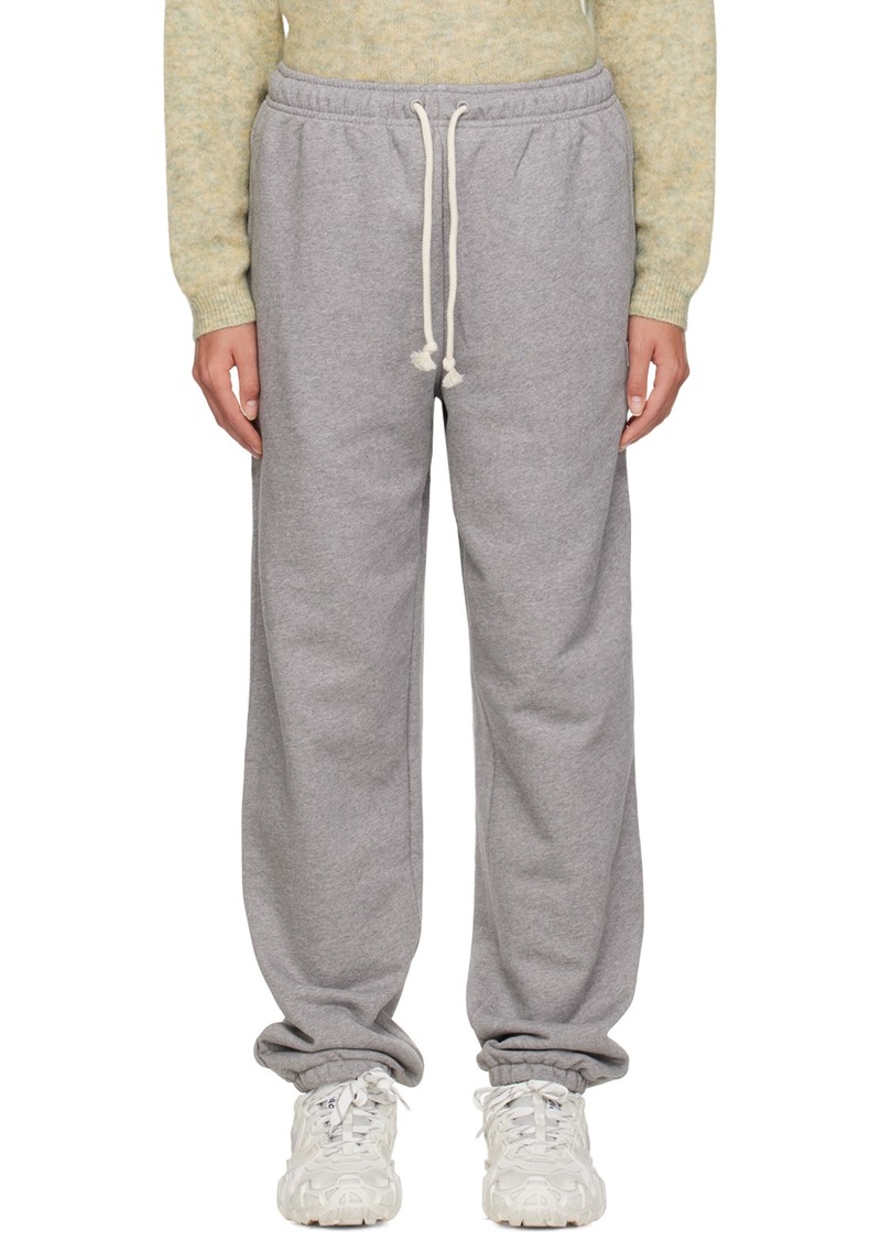 Acne Studios Gray Patch Lounge Pants