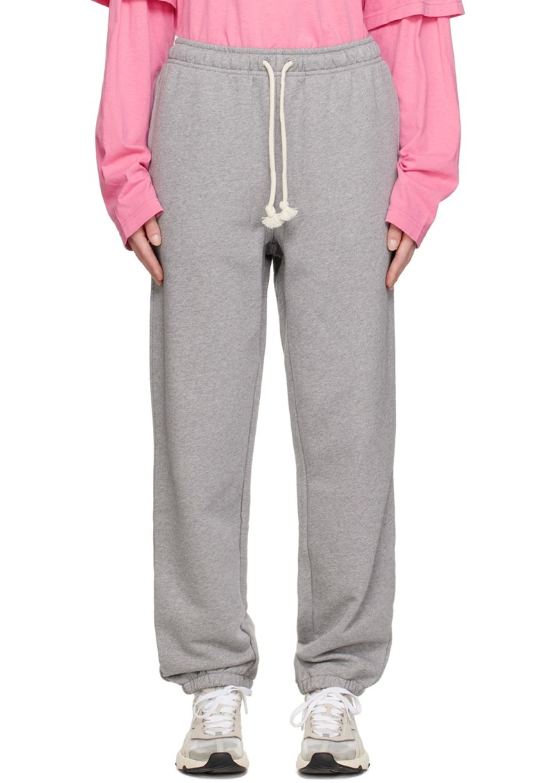 Acne Studios Gray Relaxed-Fit Lounge Pants