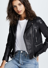Acne Studios Leather Mock Jacket