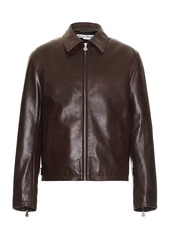 Acne Studios Leather Zip Jacket
