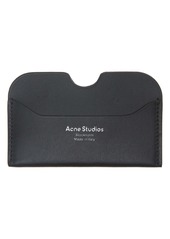 Acne Studios Logo Leather Card Case