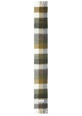 Acne Studios Mohair Checked Scarf