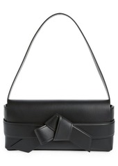 Acne Studios Musubi Elongated Bow Detail Leather Crossbody Bag
