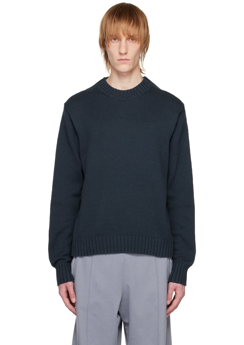 Acne Studios Navy Crewneck Sweater