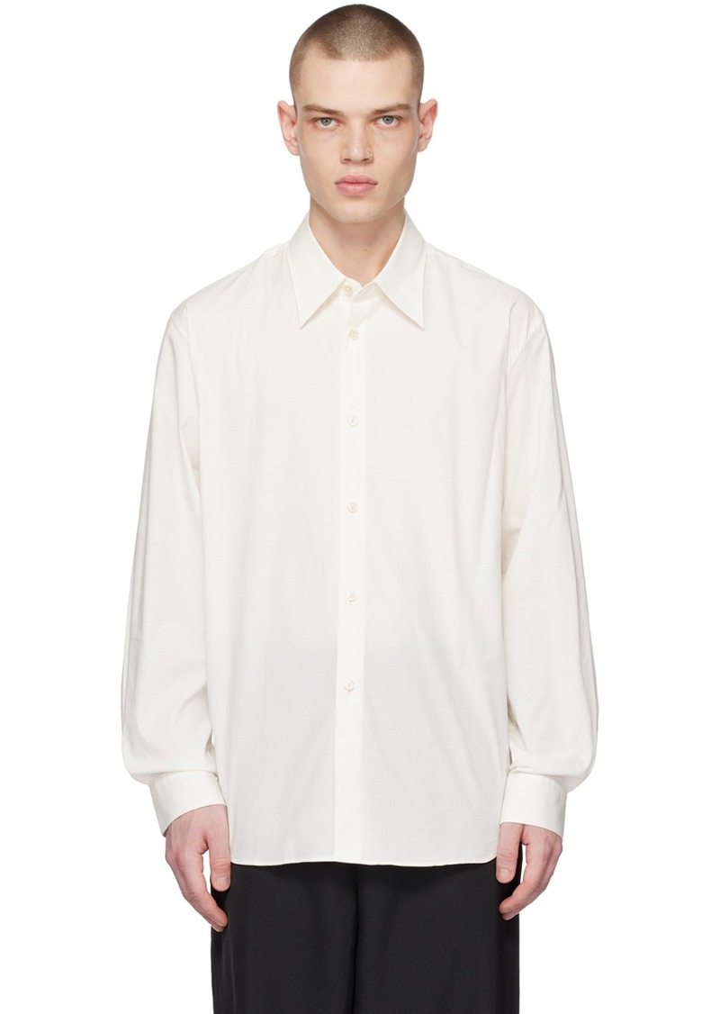 Acne Studios Off-White Button Shirt