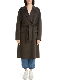 Acne Studios Onessa Double Face Wool & Alpaca Double Breasted Coat