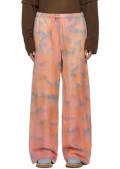 Acne Studios Orange & Purple Garment-Dyed Lounge Pants