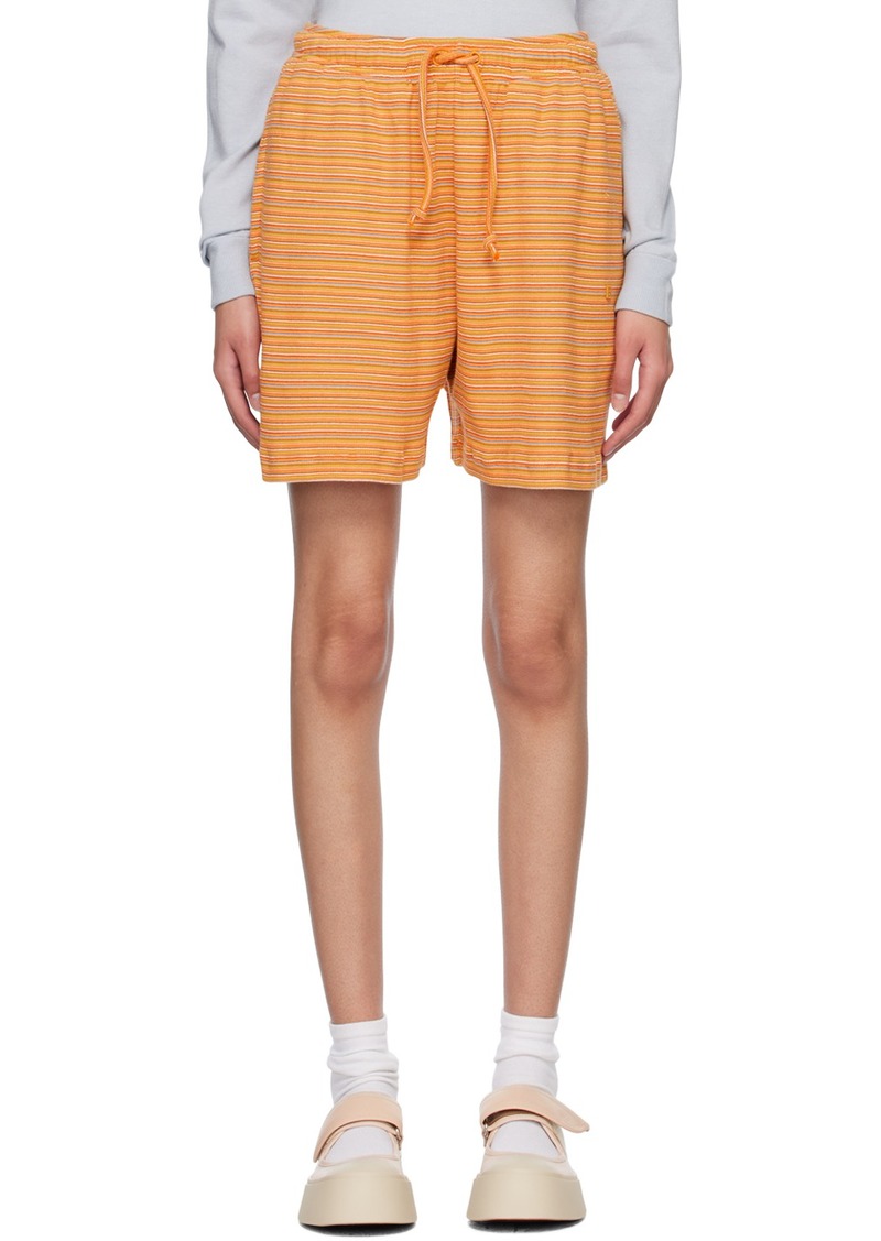 Acne Studios Orange Patch Shorts