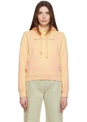 Acne Studios Orange 'Reading Is Sexy' Hoodie