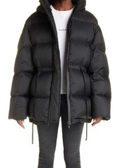 Acne Studios Orsa Nylon Ripstop Hooded Down Puffer Coat