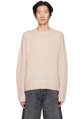 Acne Studios Pink Crewneck Sweater