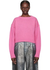 Acne Studios Pink Crewneck Sweater