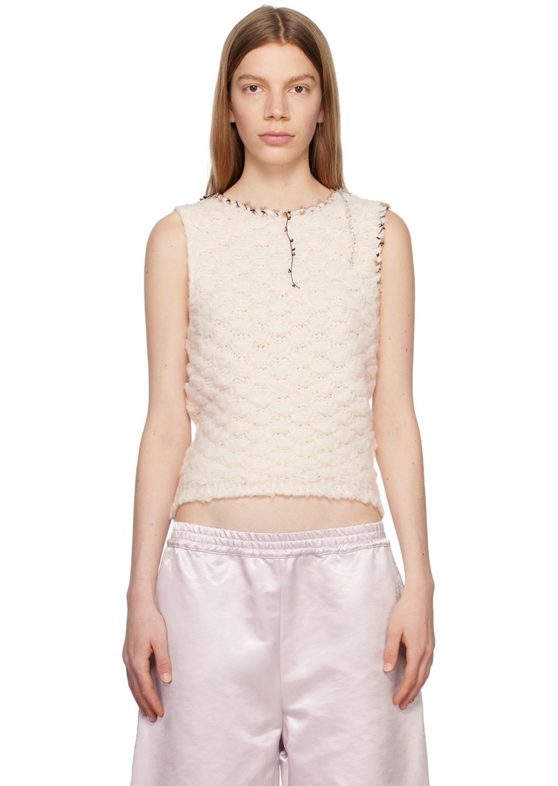 Acne Studios Pink Crewneck Vest