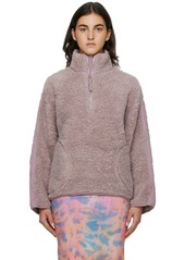 Acne Studios Purple Teddy Sweater