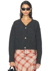 Acne Studios Ribbed Cardigan