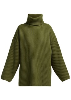 Acne Studios Ribbed-knit roll-neck wool sweater