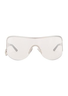 Acne Studios Rounded Shield Sunglasses