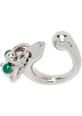 Acne Studios Silver Multi Charm Ring