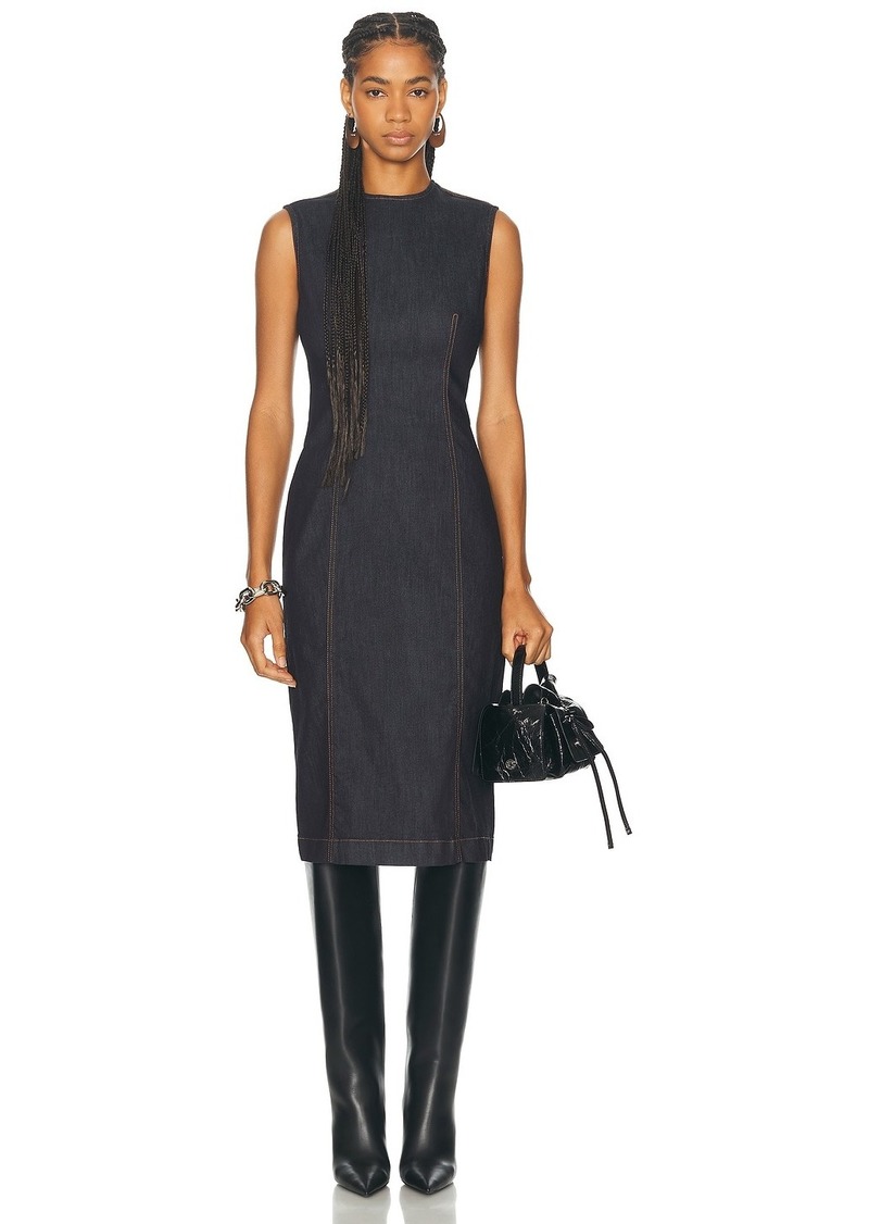 Acne Studios Sleeveless Midi Dress