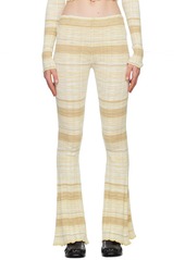 Acne Studios SSENSE Exclusive Beige Lounge Pants