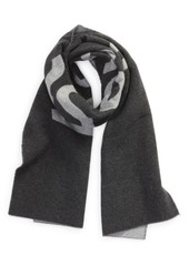 Acne Studios Toronty Logo Wool Blend Scarf