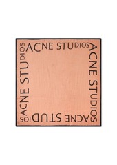 ACNE STUDIOS Varbone Logo Wool Scarf