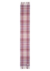 Acne Studios Volano Plaid Wool Blend Scarf