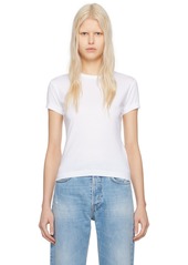 Acne Studios White Crewneck T-Shirt