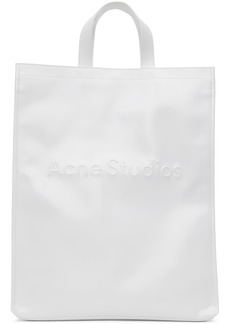 Acne Studios White Logo Tote