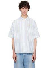 Acne Studios White Stripe Shirt