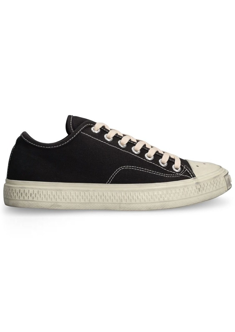 Acne Studios Ballow Cotton Low Top Sneakers