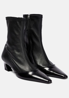 Acne Studios Bano leather ankle boots