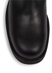 Acne Studios Besare Waxed Leather Boots