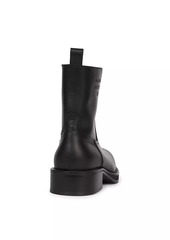 Acne Studios Besare Waxed Leather Boots