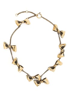 Acne Studios bow-detail chain-link necklace