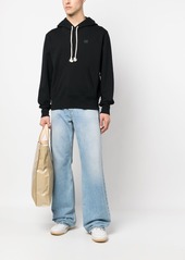 Acne Studios chest logo-patch detail hoodie