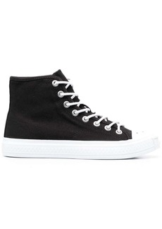 Acne Studios contrasting toe-cap lace-up sneakers