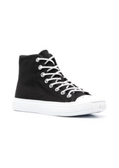 Acne Studios contrasting toe-cap lace-up sneakers