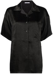 Acne Studios crease-effect short-sleeved shirt