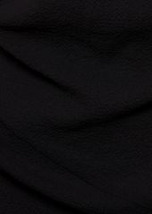 Acne Studios Crepe Gauze Sleeveless Midi Dress