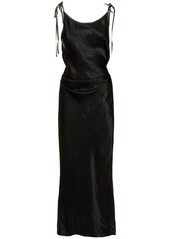 Acne Studios Dayla Satin Midi Dress