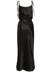 Acne Studios Dayla Satin Midi Dress