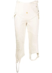 Acne Studios distressed cropped trousers