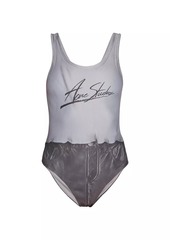 Acne Studios Elea Trompe Loeil Sleeveless Bodysuit