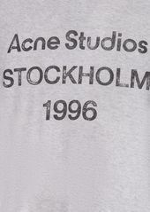 Acne Studios Exford 1996 Mélange Cotton T-shirt