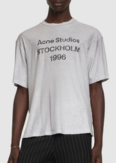 Acne Studios Exford 1996 Mélange Cotton T-shirt