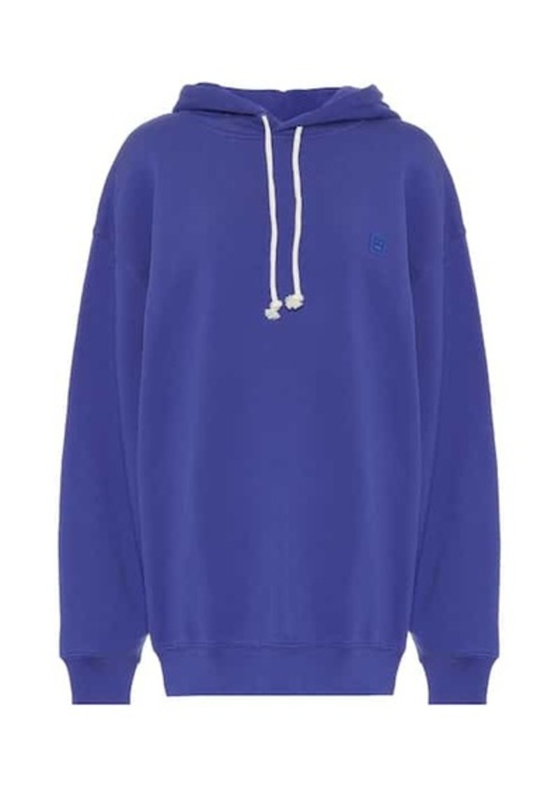 Acne Studios Face cotton-jersey hoodie | Sweaters