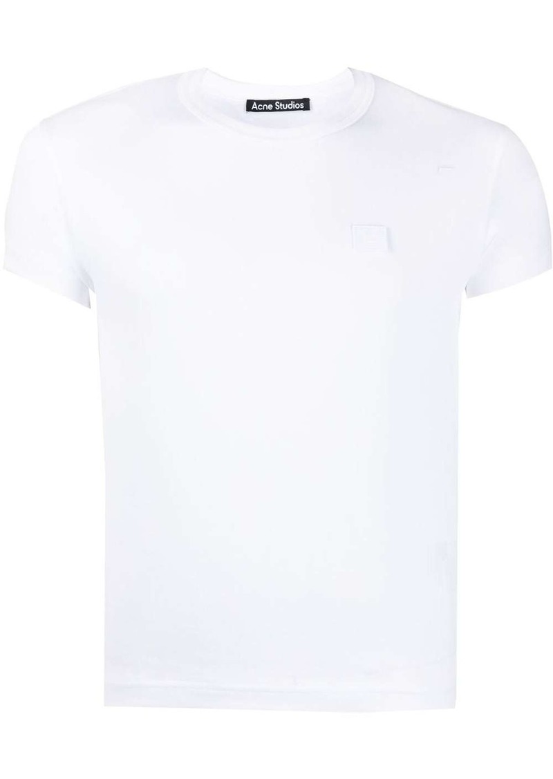 Acne Studios face patch short-sleeved T-shirt