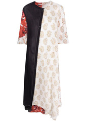 Acne Studios floral-print panelled dress